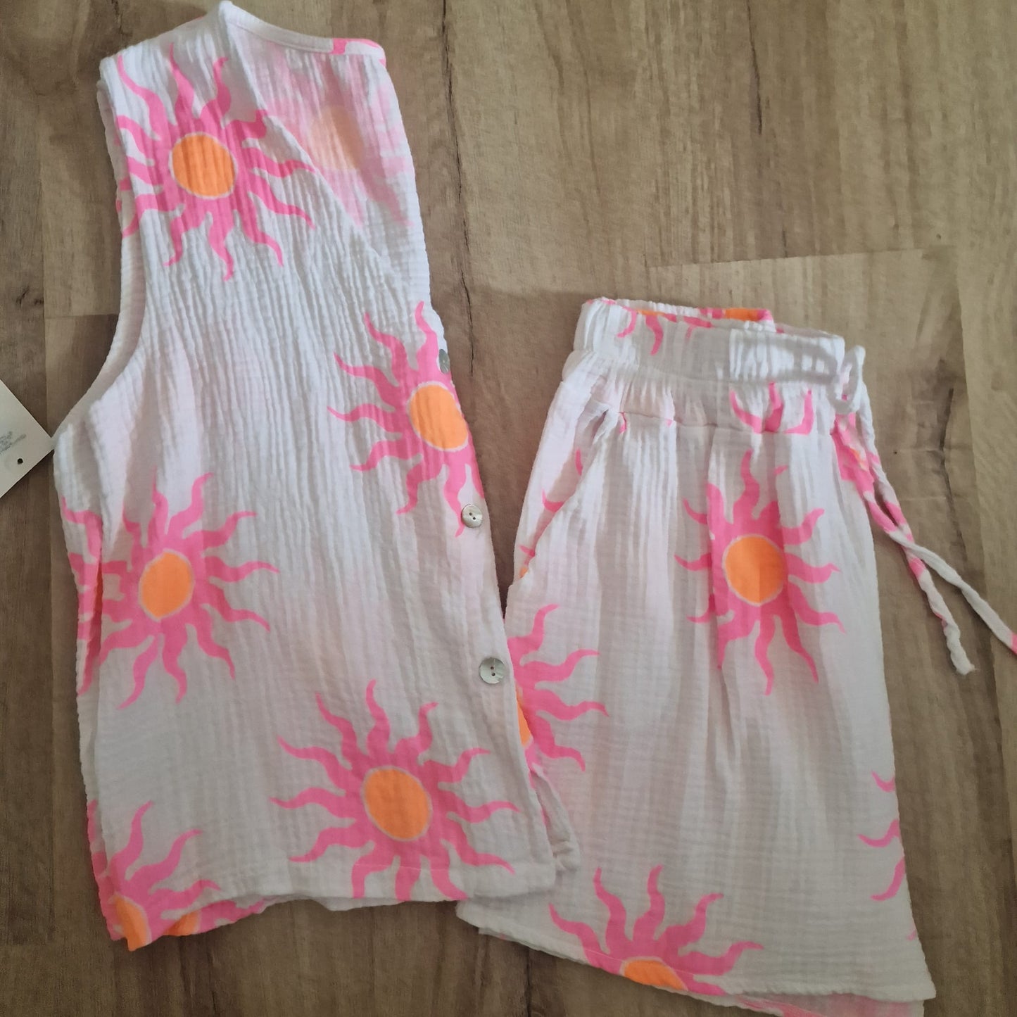 Conjunto Sol 100% algodao