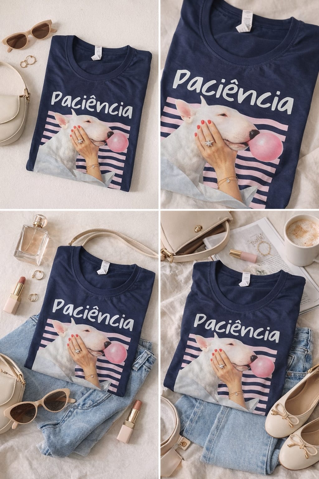 T-shirt personalizada Paciência, I don't have!