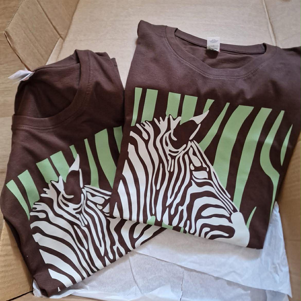 T-shirt personalizada Zebra