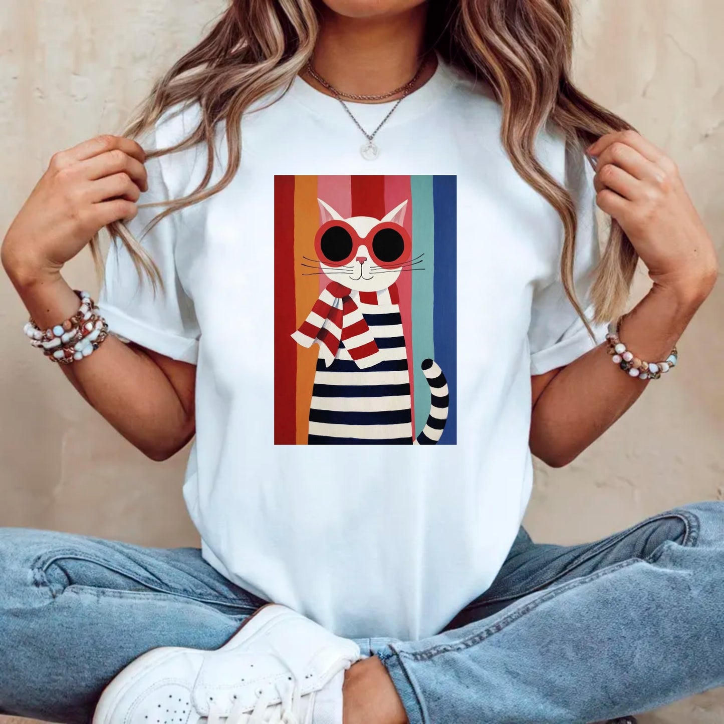 T-shirt personalizada Gato