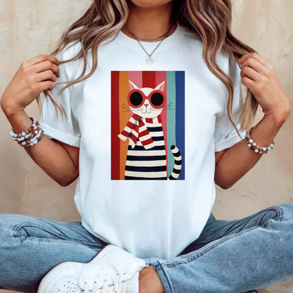 T-shirt personalizada Gato