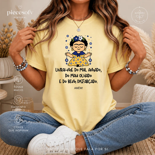 T-shirt personalizada Livrai-me de todo mal