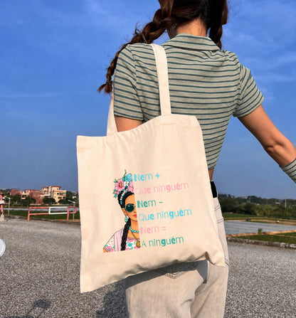 Tote bag Nem mais que ninguém
