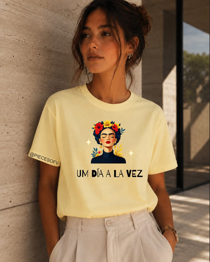 T-shirt personalizada Um día a la vez
