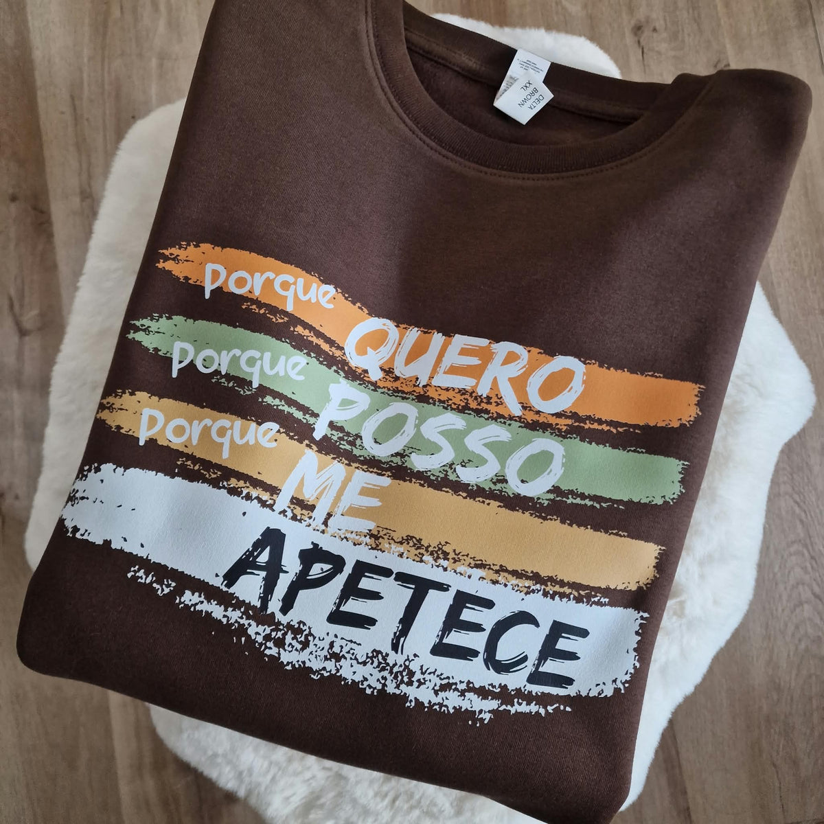 Sweatshirt Porque Quero