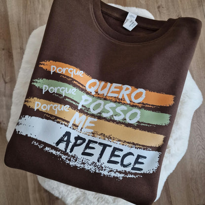 Sweatshirt Porque Quero
