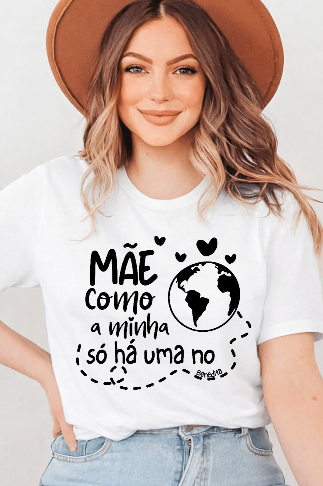 T-shirt personalizada Mãe como a minha só a uma no mundo