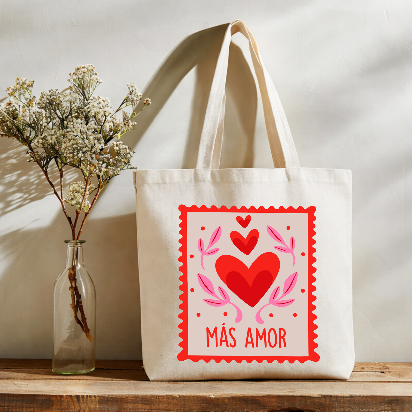 Tote bag Más amor