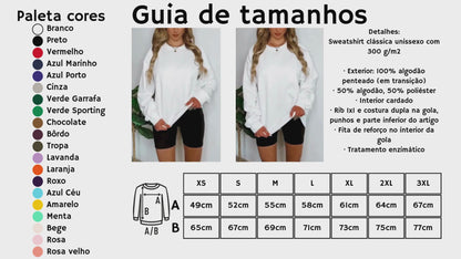 Sweatshirt nem tudo o que brilha é ouro
