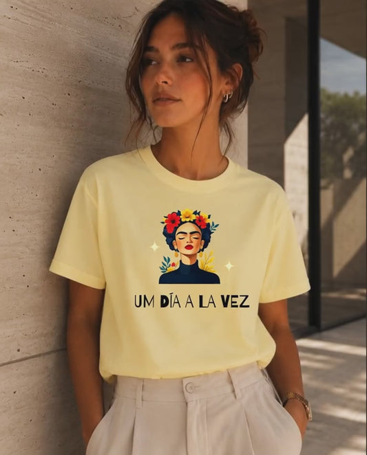 T-shirt personalizada Um día a la vez