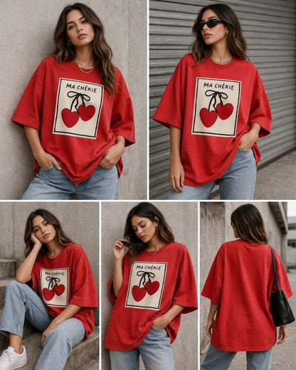 T-shirt personalizada Ma chérie