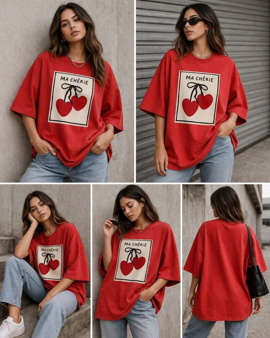 T-shirt personalizada Ma chérie