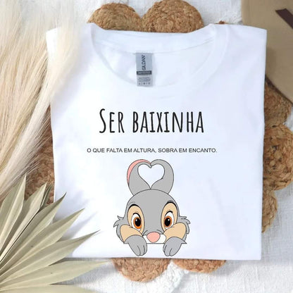 T-shirt personalizada Ser baixinha