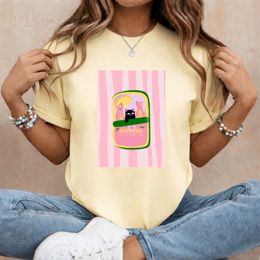 T-shirt personalizada Sardines in olive oil