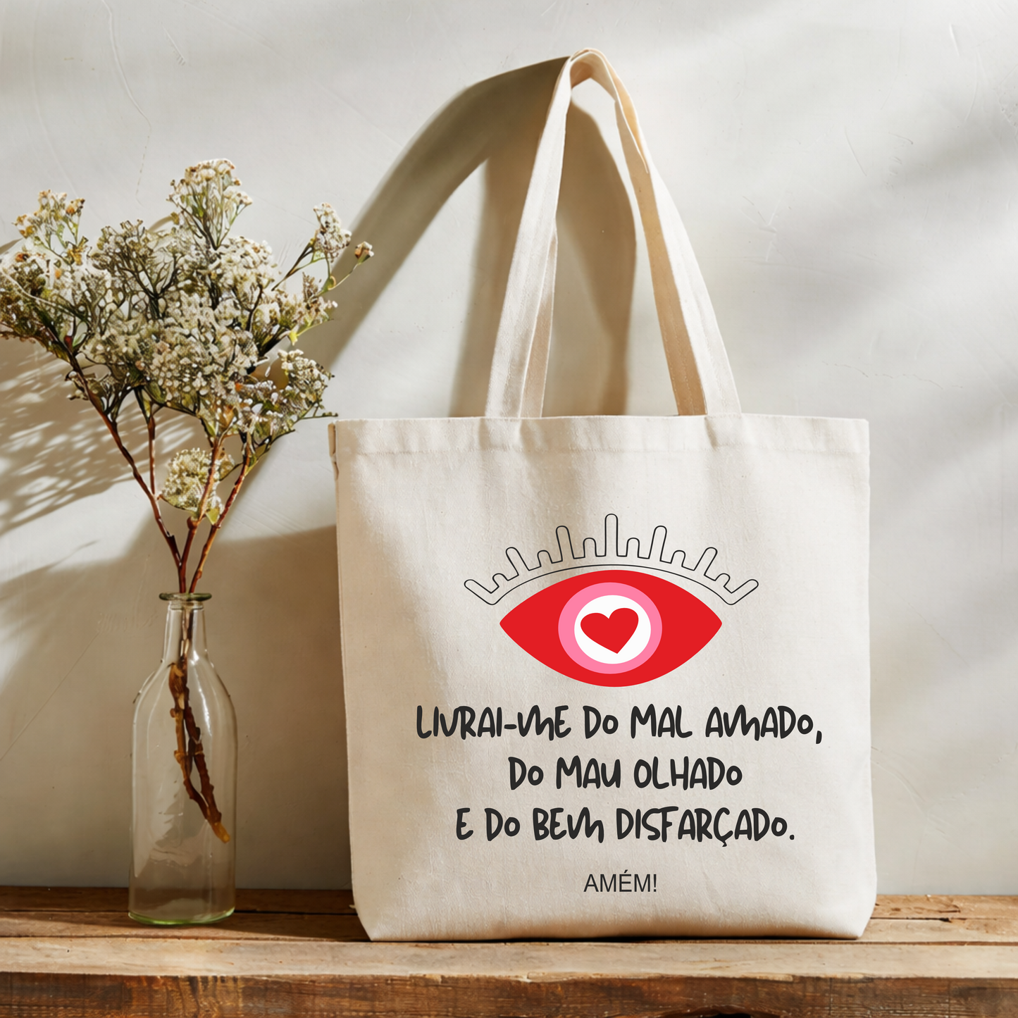Tote bag Livrai-me do mal