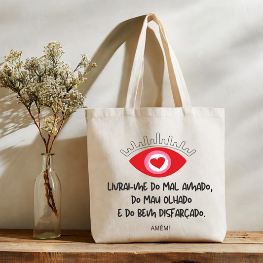 Tote bag Livrai-me do mal